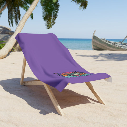 Tan Lines & Tides Towel (Purple)