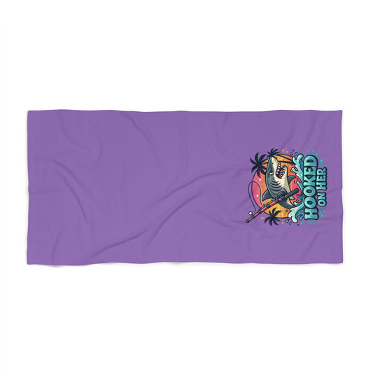 Tan Lines & Tides Towel (Purple)